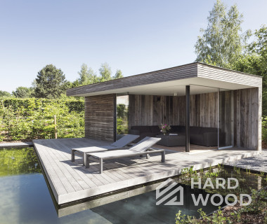 Беседка в современном стиле №78 - фото 1767