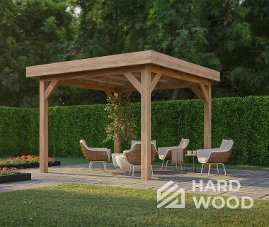 Маленькая беседка навес №84 - фото 2233